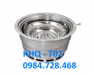 Mẫu bếp nướng than hút dương 01