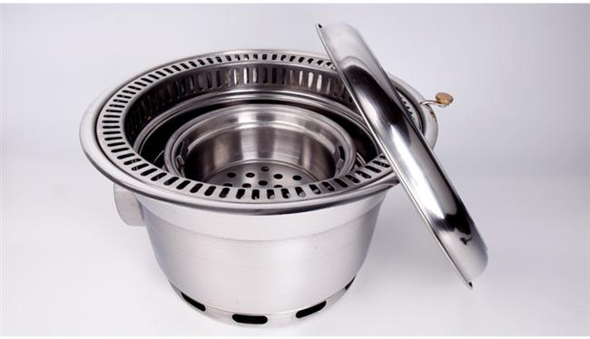 Bếp nướng hút khói âm kiểu Hàn Quốc