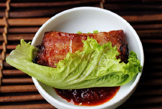 món sườn nướng hàn quốc